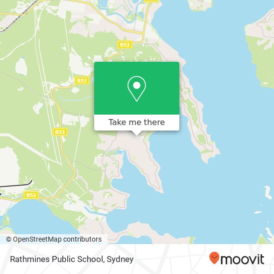 Rathmines Public School map