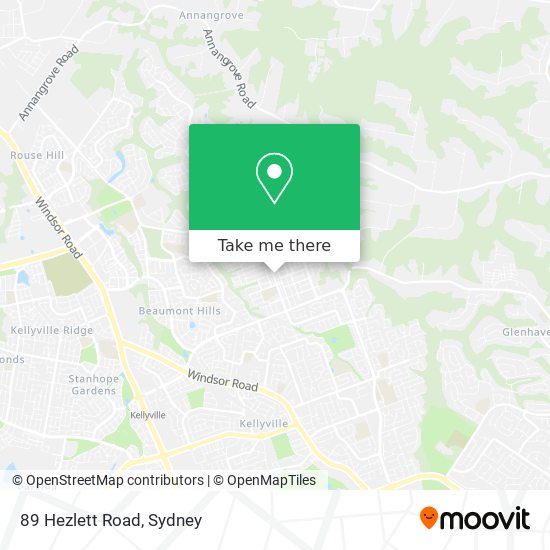 89 Hezlett Road map