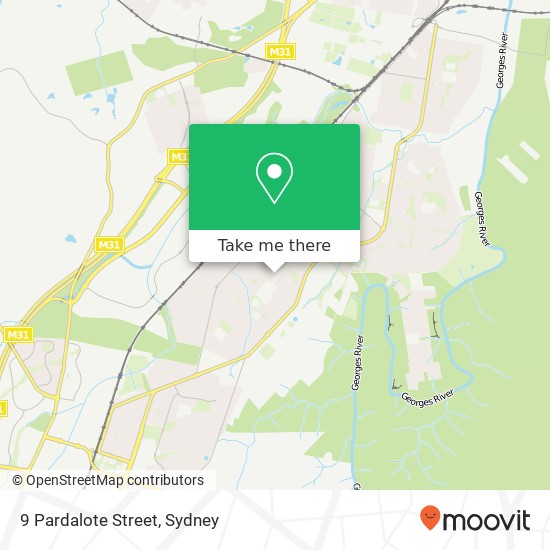 9 Pardalote Street map