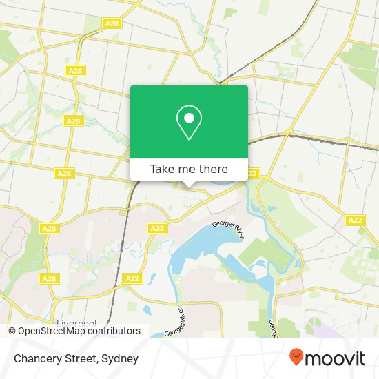 Chancery Street map