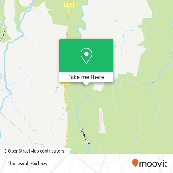 Dharawal map