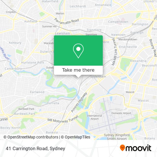 41 Carrington Road map