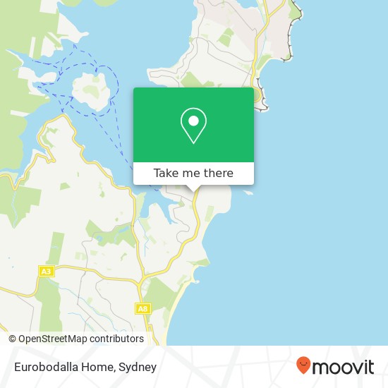 Eurobodalla Home map