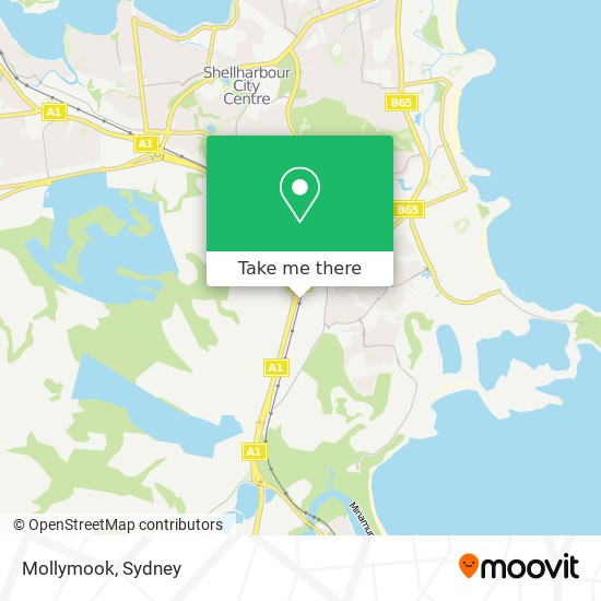 Mollymook map