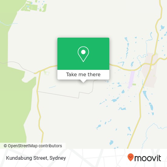 Kundabung Street map