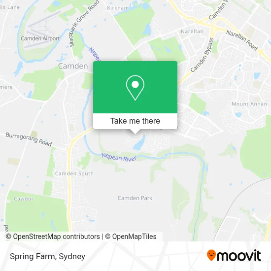 Spring Farm map