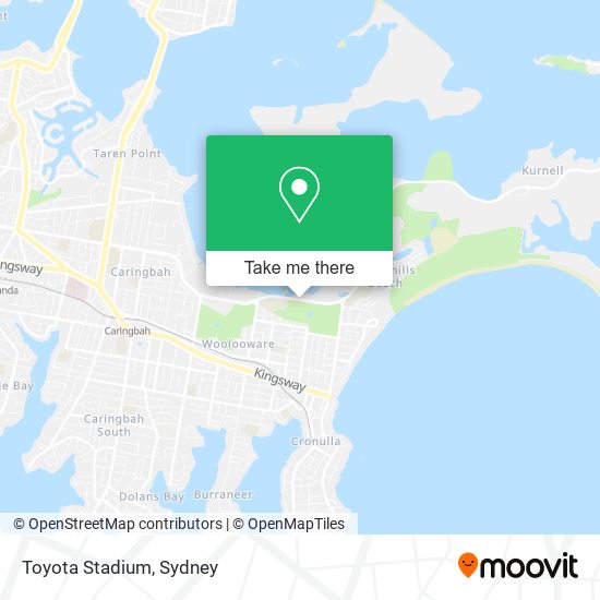 Toyota Stadium map