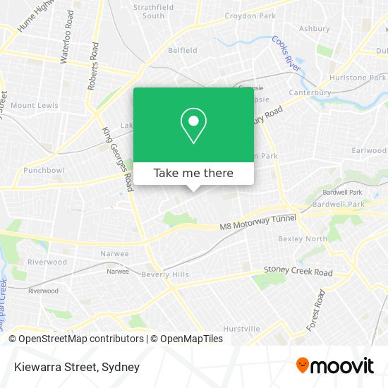 Kiewarra Street map