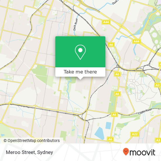 Meroo Street map