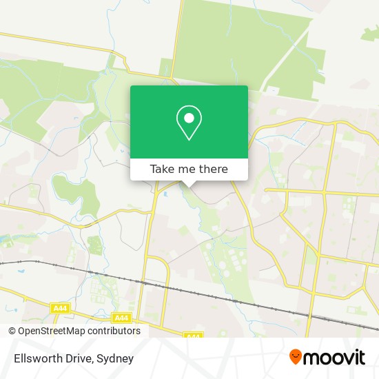 Ellsworth Drive map