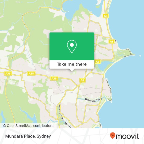 Mundara Place map