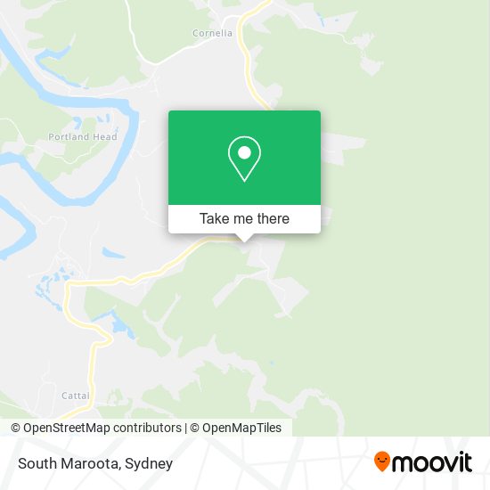 South Maroota map