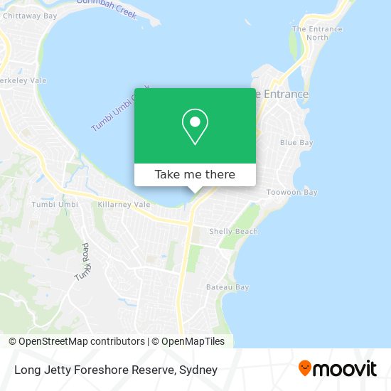 Long Jetty Nsw Map How To Get To Long Jetty Foreshore Reserve By Bus, Train Or Ferry?