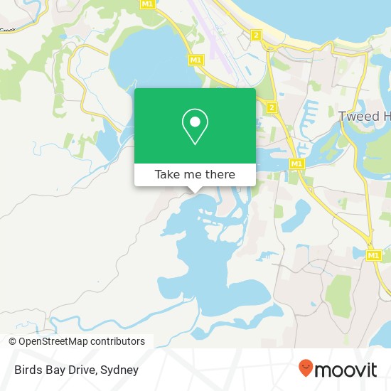 Birds Bay Drive map