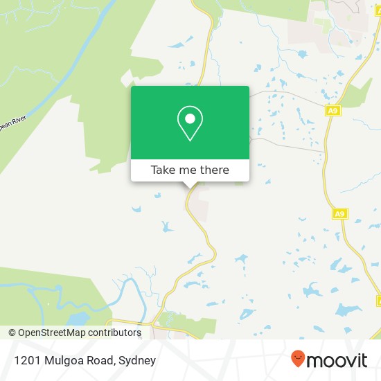 1201 Mulgoa Road map