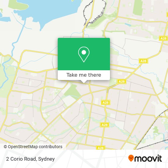 2 Corio Road map