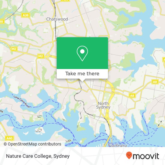 Nature Care College map
