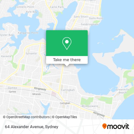 64 Alexander Avenue map