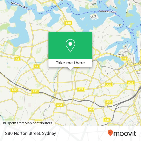 280 Norton Street map