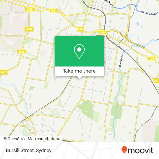 Bursill Street map