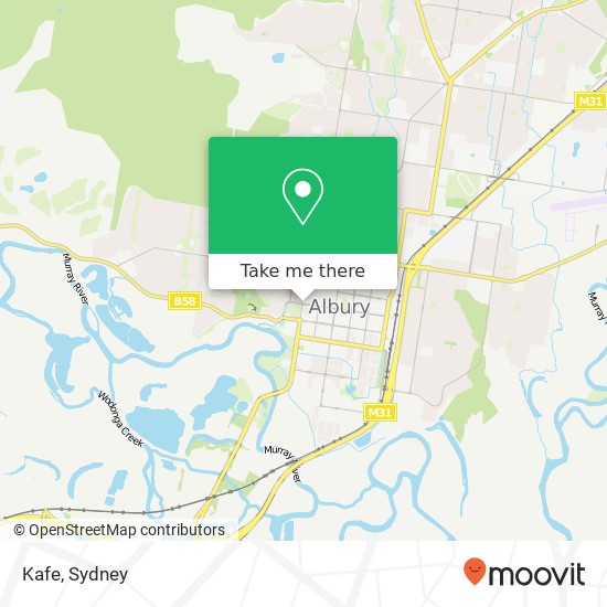 Kafe, Dean St Albury NSW 2640 map