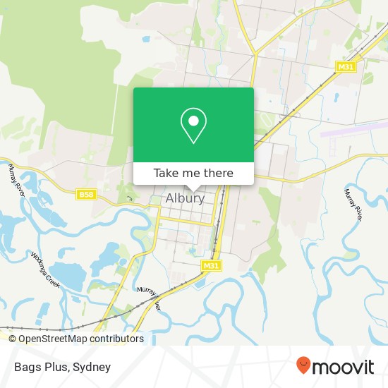 Bags Plus, 544 Olive St Albury NSW 2640 map