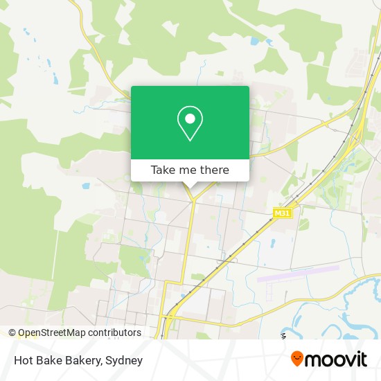 Hot Bake Bakery map