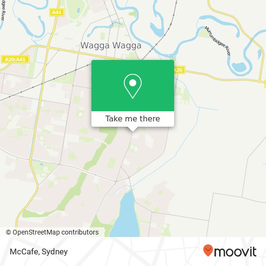 McCafe, 92 Fay Ave Kooringal NSW 2650 map