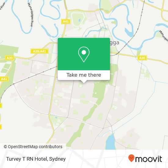 Mapa Turvey T RN Hotel