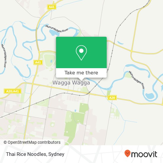 Mapa Thai Rice Noodles, 24 Forsyth St Wagga Wagga NSW 2650