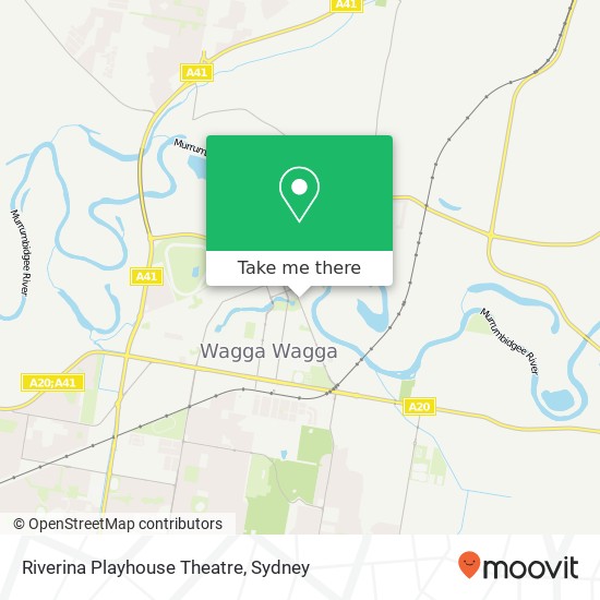 Mapa Riverina Playhouse Theatre