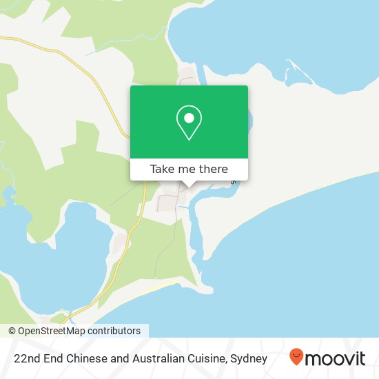 22nd End Chinese and Australian Cuisine, St Georges Ave Sussex Inlet NSW 2540 map