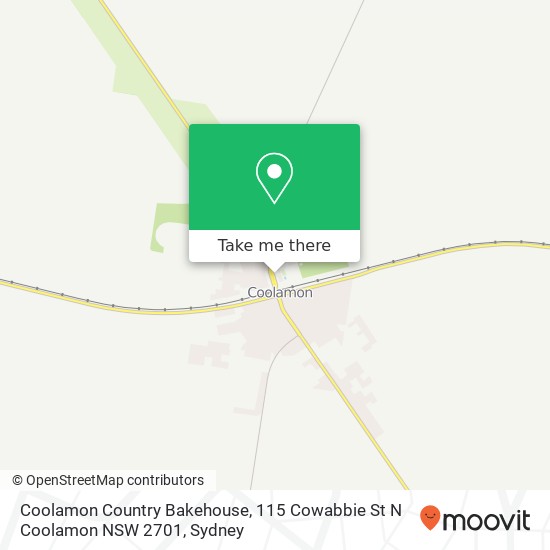 Coolamon Country Bakehouse, 115 Cowabbie St N Coolamon NSW 2701 map