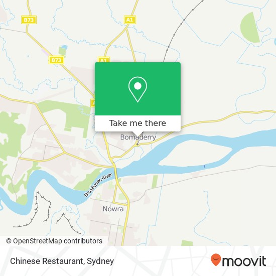 Mapa Chinese Restaurant, Meroo St Bomaderry NSW 2541