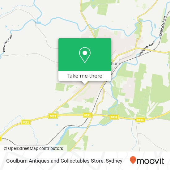 Goulburn Antiques and Collectables Store, 14 Hume St Goulburn NSW 2580 map