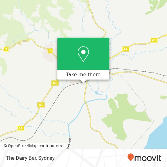 The Dairy Bar, Old Creamery Ln Berry NSW 2535 map
