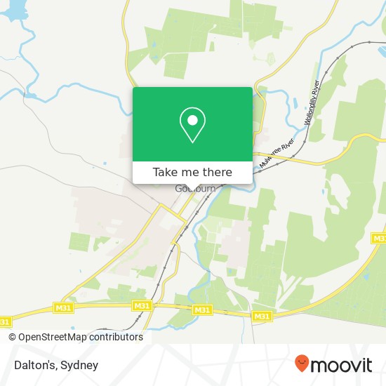 Dalton's, 120 Auburn St Goulburn NSW 2580 map