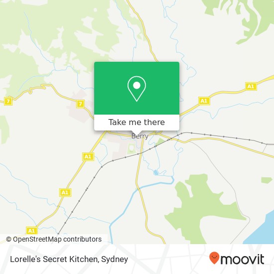 Lorelle's Secret Kitchen, 97 Queen St Berry NSW 2535 map