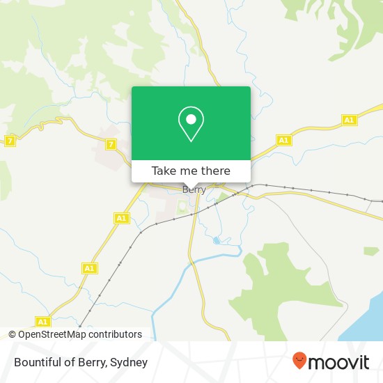 Bountiful of Berry, 108 Queen St Berry NSW 2535 map