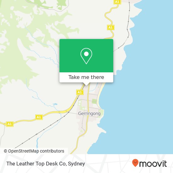 The Leather Top Desk Co, 4 Illoura Pl Gerringong NSW 2534 map