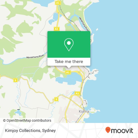 Kimjoy Collections, 3 Cunningham St Kiama Downs NSW 2533 map