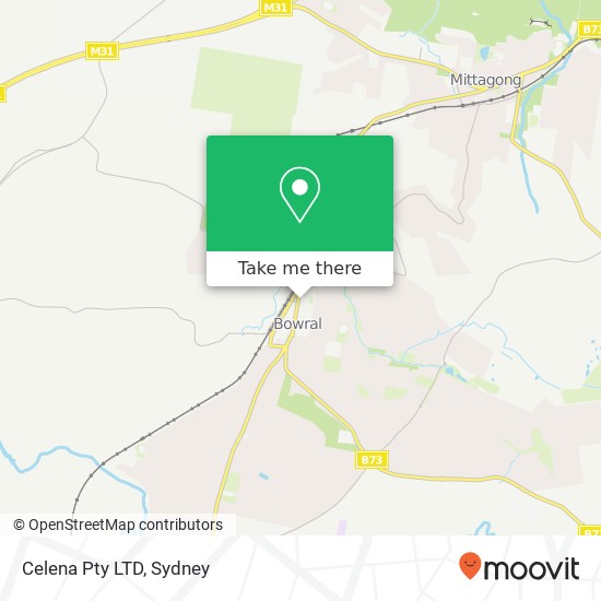 Mapa Celena Pty LTD, 284 Bong Bong St Bowral NSW 2576