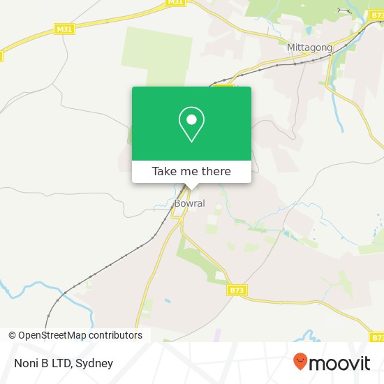 Noni B LTD, 37 Wingecarribee St Bowral NSW 2576 map