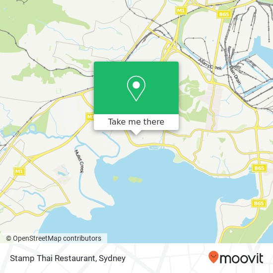 Stamp Thai Restaurant, 7 Devon St Berkeley NSW 2506 map