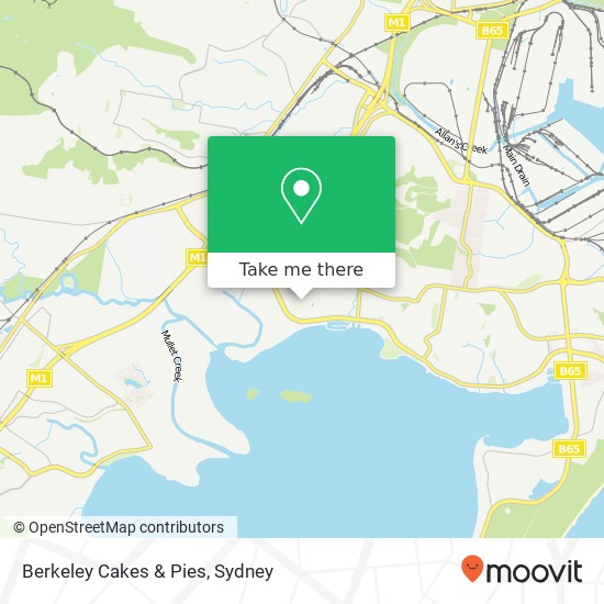 Berkeley Cakes & Pies, 65 Winnima Way Berkeley NSW 2506 map