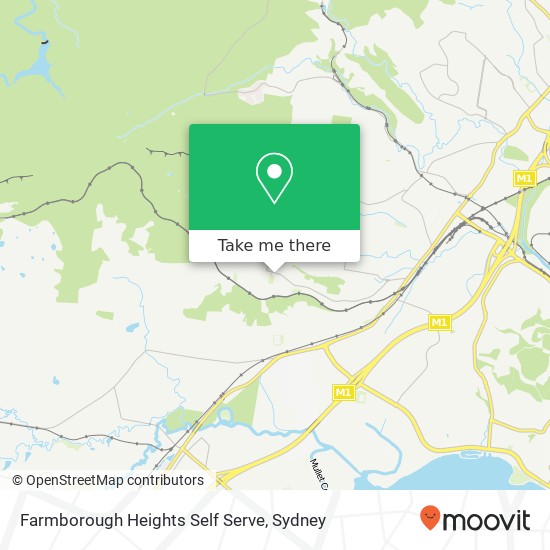 Mapa Farmborough Heights Self Serve, 261-263 Farmborough Rd Farmborough Heights NSW 2526