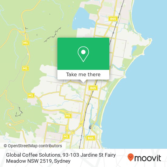 Global Coffee Solutions, 93-103 Jardine St Fairy Meadow NSW 2519 map