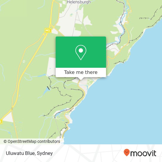 Mapa Uluwatu Blue, 109 Lawrence Hargrave Dr Stanwell Park NSW 2508