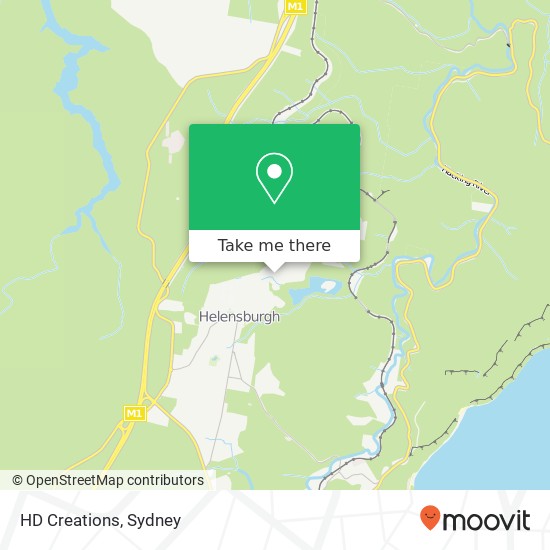 Mapa HD Creations, 3 High St Helensburgh NSW 2508