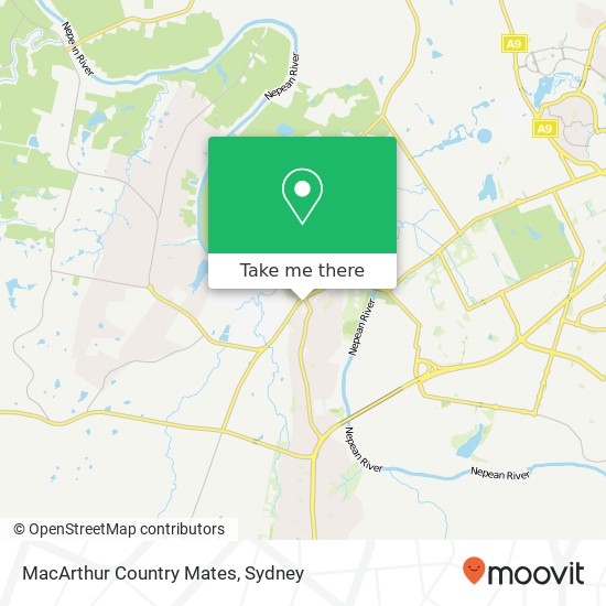 MacArthur Country Mates, 1-15 Murray St Camden NSW 2570 map